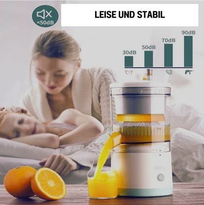 JuicyGo™ – Der tragbare elektrische Entsafter für frische Säfte überall!